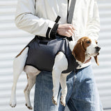 Maxbell Dog Lifting Harness Walking Convenient for Elderly Dogs Dog Backpack Carrier M