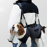 Maxbell Dog Lifting Harness Walking Convenient for Elderly Dogs Dog Backpack Carrier L