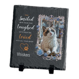 Maxbell Memorial Garden Stone Cemetery Decoration Memorial Gift 6 inch Dog Headstone Square Style B