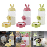 Maxbell Water Drinking Dispenser Convenient Drinking Bowl for Bunny Hedgehog Hamster yellow