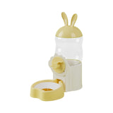 Maxbell Water Drinking Dispenser Convenient Drinking Bowl for Bunny Hedgehog Hamster yellow