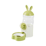 Maxbell Water Drinking Dispenser Convenient Drinking Bowl for Bunny Hedgehog Hamster green