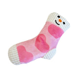 Maxbell Dog Puppy Plush Toy Birthday Gift Interactive Bite Lightweight Stuffed Socks Pink