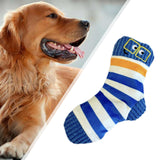 Maxbell Dog Puppy Plush Toy Birthday Gift Interactive Bite Lightweight Stuffed Socks Blue