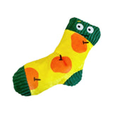 Maxbell Dog Puppy Plush Toy Birthday Gift Interactive Bite Lightweight Stuffed Socks Yellow