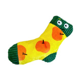 Maxbell Dog Puppy Plush Toy Birthday Gift Interactive Bite Lightweight Stuffed Socks Yellow