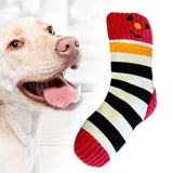 Maxbell Dog Puppy Plush Toy Birthday Gift Interactive Bite Lightweight Stuffed Socks Red