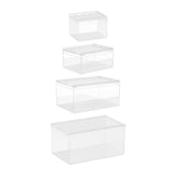 Maxbell Reptile Breeding Box Acrylic Animal Habitat Cage for Turtle Geckos Container 7cmx8cmx10cm