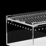 Maxbell Reptile Breeding Box Acrylic Animal Habitat Cage for Turtle Geckos Container 20cmx15cmx10cm