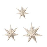 Maxbell Hollow Star Lampshade Lantern Decorative for Dining Room Party Hallway 30cm