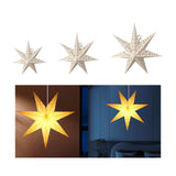 Maxbell Hollow Star Lampshade Lantern Decorative for Dining Room Party Hallway 30cm