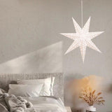 Maxbell Hollow Star Lampshade Lantern Decorative for Dining Room Party Hallway 45cm