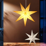Maxbell Hollow Star Lampshade Lantern Decorative for Dining Room Party Hallway 45cm