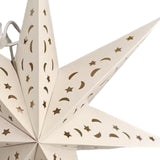 Maxbell Hollow Star Lampshade Lantern Decorative for Dining Room Party Hallway 60cm