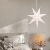 Maxbell Hollow Star Lampshade Lantern Decorative for Dining Room Party Hallway 60cm