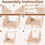 Maxbell Single Compartment Hens Nesting Box Sturdy Heavy Duty Large Chicken Nest Box
