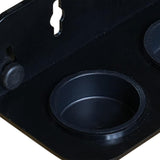 Maxbell Hanging Reptile Feeding Tray with Suction Cup Food Bowl for Lizard Chameleon Dual Slots