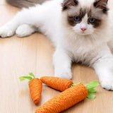 Maxbell 4 Pieces Cat Chew Toy Funny Paper Rope Teaser Toy for Dogs Small Pet Hamster