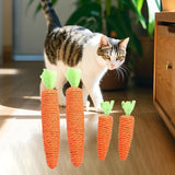 Maxbell 4 Pieces Cat Chew Toy Funny Paper Rope Teaser Toy for Dogs Small Pet Hamster