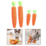 Maxbell 4 Pieces Cat Chew Toy Funny Paper Rope Teaser Toy for Dogs Small Pet Hamster