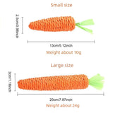 Maxbell 4 Pieces Cat Chew Toy Funny Paper Rope Teaser Toy for Dogs Small Pet Hamster