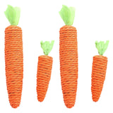 Maxbell 4 Pieces Cat Chew Toy Funny Paper Rope Teaser Toy for Dogs Small Pet Hamster