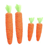 Maxbell 4 Pieces Cat Chew Toy Funny Paper Rope Teaser Toy for Dogs Small Pet Hamster