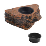 Maxbell Hanging Magnetic Reptile Feeding Tray Food Water Dish for Small Reptiles Pet Single Slot