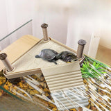 Maxbell Turtle Basking Platform Gifts Decorations Landscaping Tool Supplies Ornament S