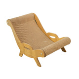 Maxbell Cat Sisal Scratching Pad recliner Reusable for Grinding Claw Multifunctional