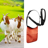 Maxbell Goats Anti Breeding Apron Breathable Livestock Clothing with Adjustable Strap
