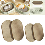 Maxbell 2 Pieces Cat Scratcher Refills Pet Supplies Protector Double Side Cardboards Large