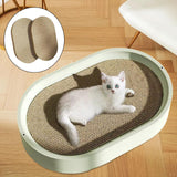 Maxbell 2 Pieces Cat Scratcher Refills Pet Supplies Protector Double Side Cardboards Medium