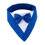 Maxbell Dog Bandana Puppy Soft Dog Kerchief for Halloween Holiday Children's Day Blue