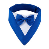 Maxbell Dog Bandana Puppy Soft Dog Kerchief for Halloween Holiday Children's Day Blue