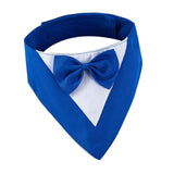 Maxbell Dog Bandana Puppy Soft Dog Kerchief for Halloween Holiday Children's Day Blue