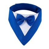 Maxbell Dog Bandana Puppy Soft Dog Kerchief for Halloween Holiday Children's Day Blue