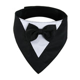 Maxbell Dog Bandana Puppy Soft Dog Kerchief for Halloween Holiday Children's Day Black