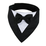 Maxbell Dog Bandana Puppy Soft Dog Kerchief for Halloween Holiday Children's Day Black