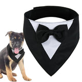 Maxbell Dog Bandana Puppy Soft Dog Kerchief for Halloween Holiday Children's Day Black