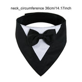Maxbell Dog Bandana Puppy Soft Dog Kerchief for Halloween Holiday Children's Day Black