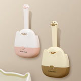 Maxbell Cat Litter Scooper Cute Convenient Sand Sifter for Home Living Room Litter Box Yellow