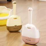Maxbell Cat Litter Scooper Cute Convenient Sand Sifter for Home Living Room Litter Box Yellow