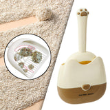 Maxbell Cat Litter Scooper Cute Convenient Sand Sifter for Home Living Room Litter Box Yellow
