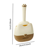 Maxbell Cat Litter Scooper Cute Convenient Sand Sifter for Home Living Room Litter Box Yellow