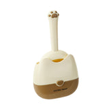 Maxbell Cat Litter Scooper Cute Convenient Sand Sifter for Home Living Room Litter Box Yellow