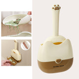 Maxbell Cat Litter Scooper Cute Convenient Sand Sifter for Home Living Room Litter Box Yellow
