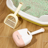 Maxbell Cat Litter Scooper Cute Convenient Sand Sifter for Home Living Room Litter Box Pink