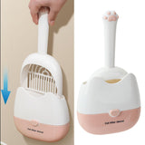 Maxbell Cat Litter Scooper Cute Convenient Sand Sifter for Home Living Room Litter Box Pink