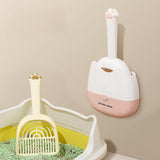 Maxbell Cat Litter Scooper Cute Convenient Sand Sifter for Home Living Room Litter Box Pink